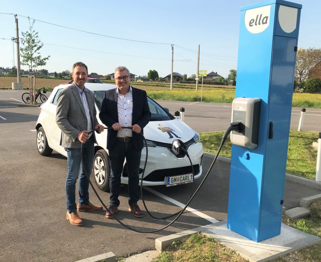 Neue E-Tankstelle am P+R-Parkplatz!