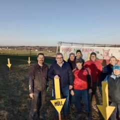 Die berühmten gelben Pfeile