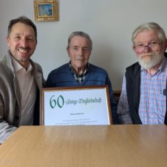 60 Jahre Bauernbundmitgliedschaft: Ehrung für Johann Brunner