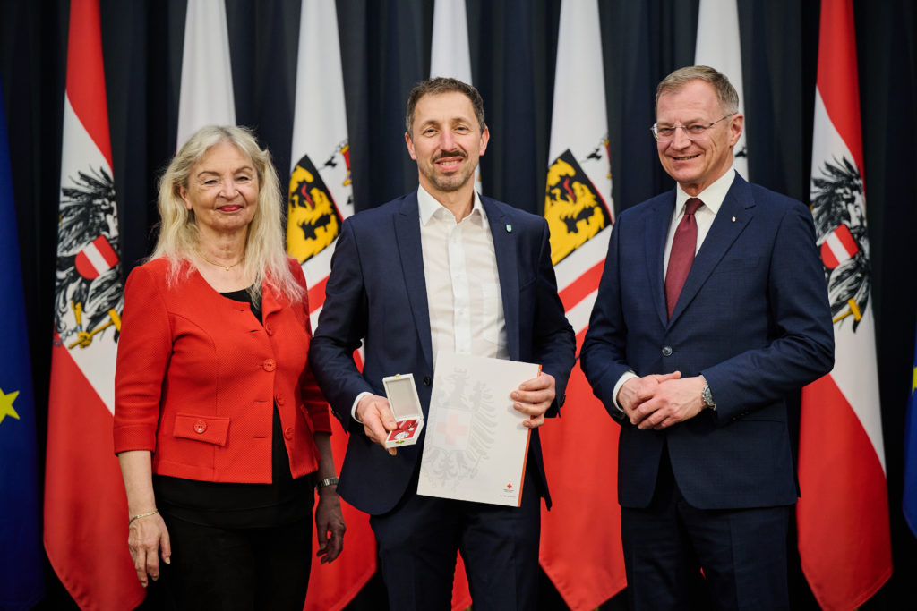 Blutspenderehrung im Steinernen Saal