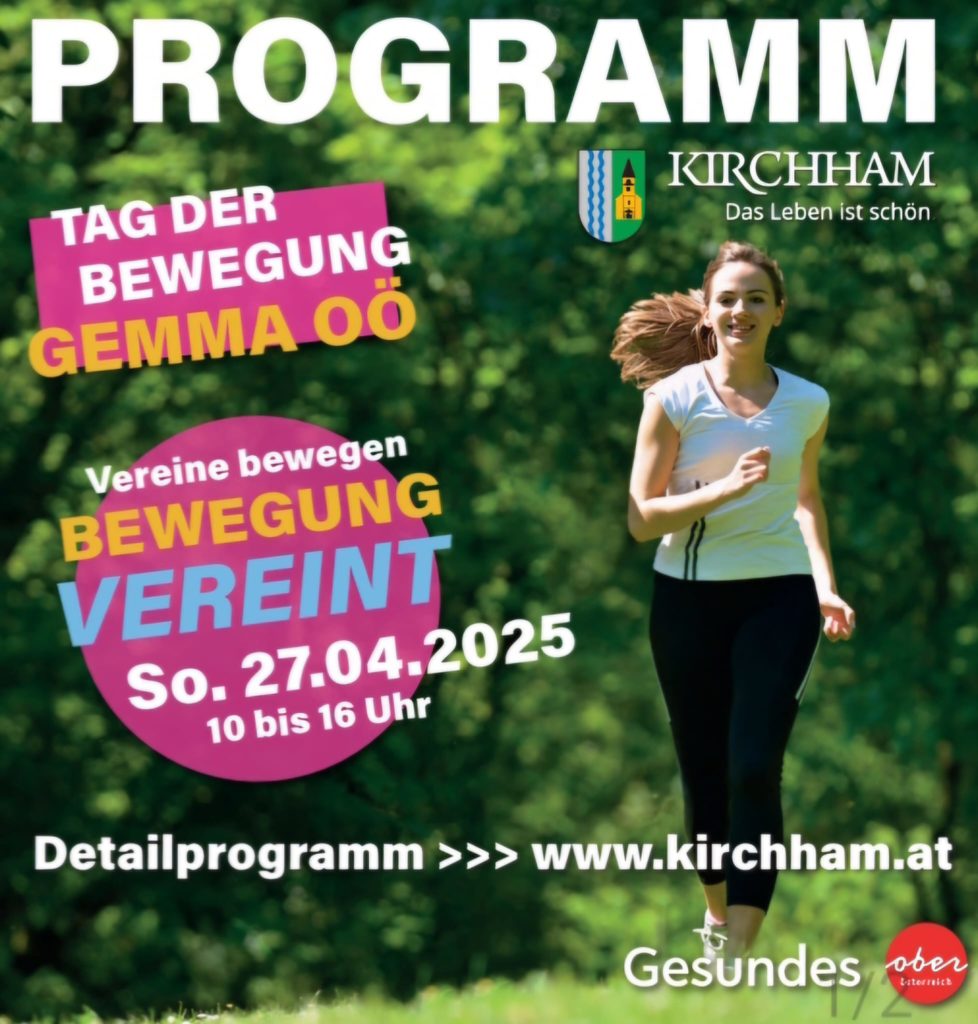 Tag der Bewegung in Kirchham – Wir sind dabei!