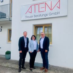 Betriebsbesuch bei Atena Steuerberatung