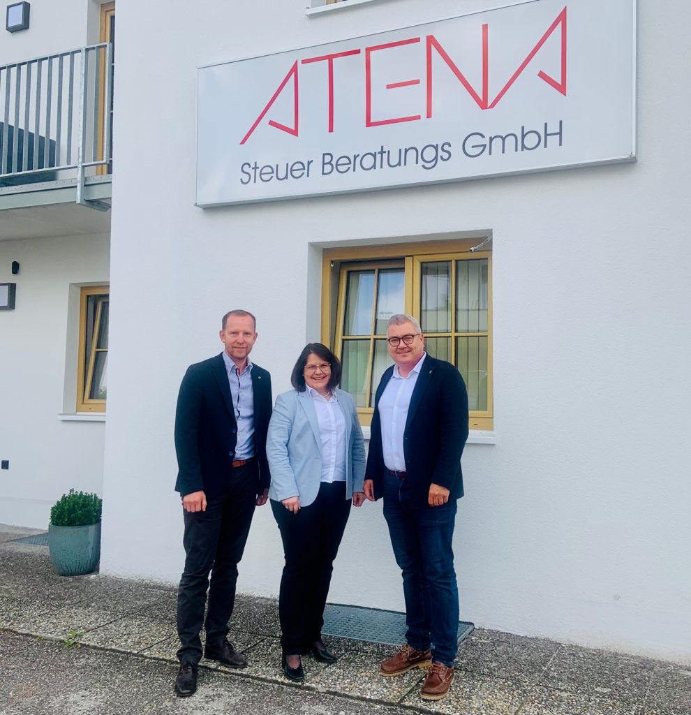 Betriebsbesuch bei Atena Steuerberatung