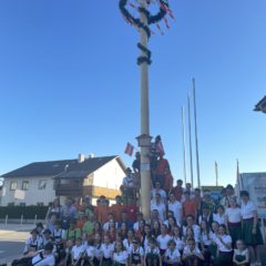 Maibaumaufstellen 2025 in Kirchham & Hagenmühle