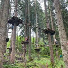 Ferienpassaktion des Sozialausschusses – Hoch hinaus am Gleinkersee!