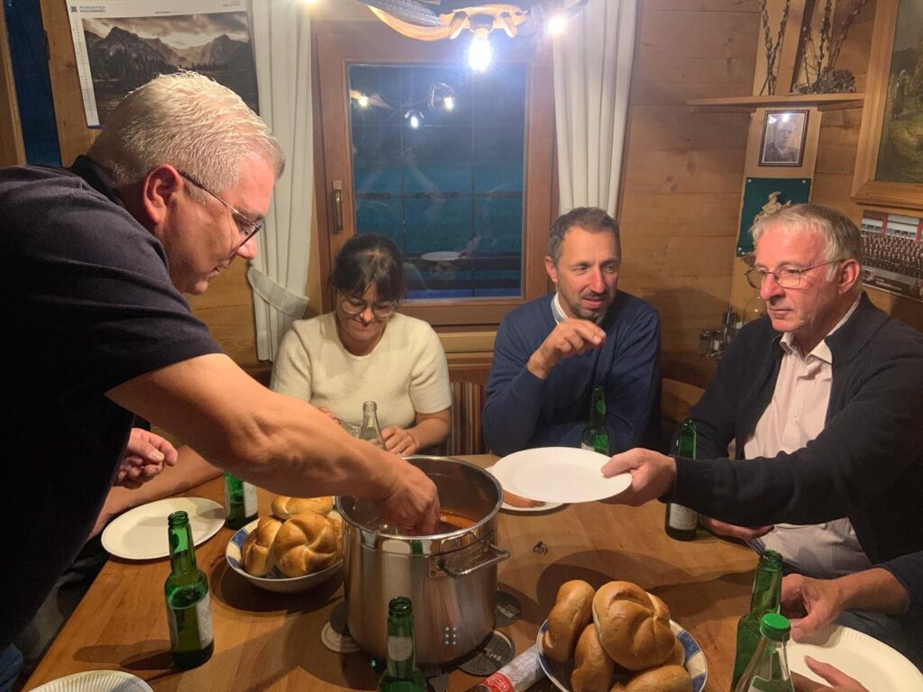 Wocha teil‘n der ÖVP Fraktion in der Groß- Aigen Hütte 🌿
