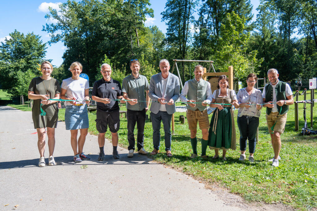 Feierliche Eröffnung des Baumlehrpfades in Kirchham