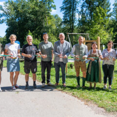 Feierliche Eröffnung des Baumlehrpfades in Kirchham
